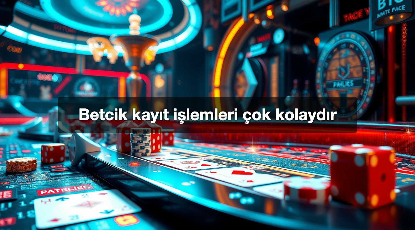 Betcik kayıt işlemleri çok kolaydır